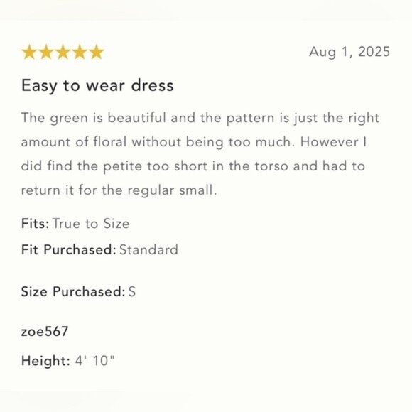 NWT Size SP - The Somerset Halter Mini Dress dark green floral (NWT US$ 148) - Picture 8 of 16